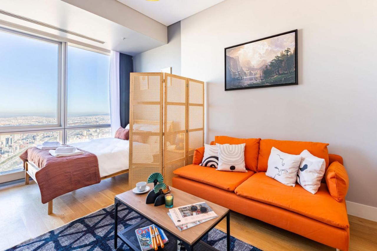 Daire Studio Flat With Panoramic City View In Atasehir *