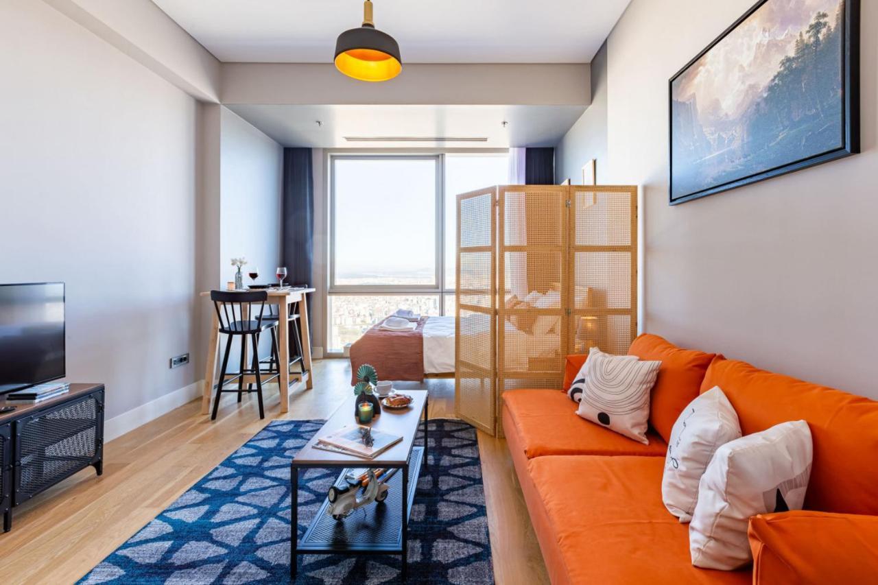 Daire Studio Flat With Panoramic City View In Atasehir İstanbul
