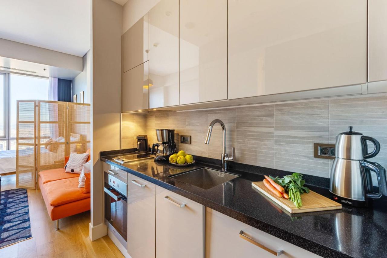 Daire Studio Flat With Panoramic City View In Atasehir